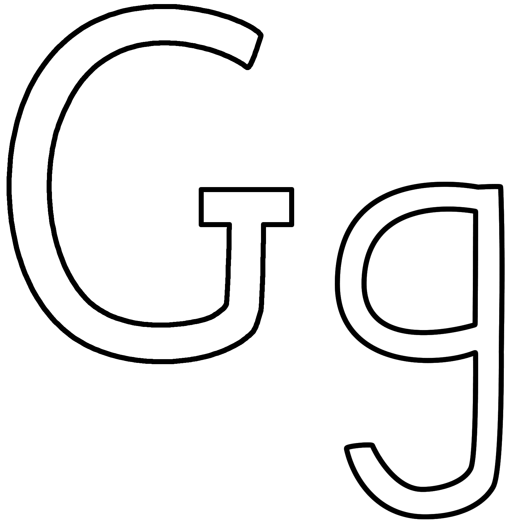 Geography Blog: Letter G Coloring Pages
