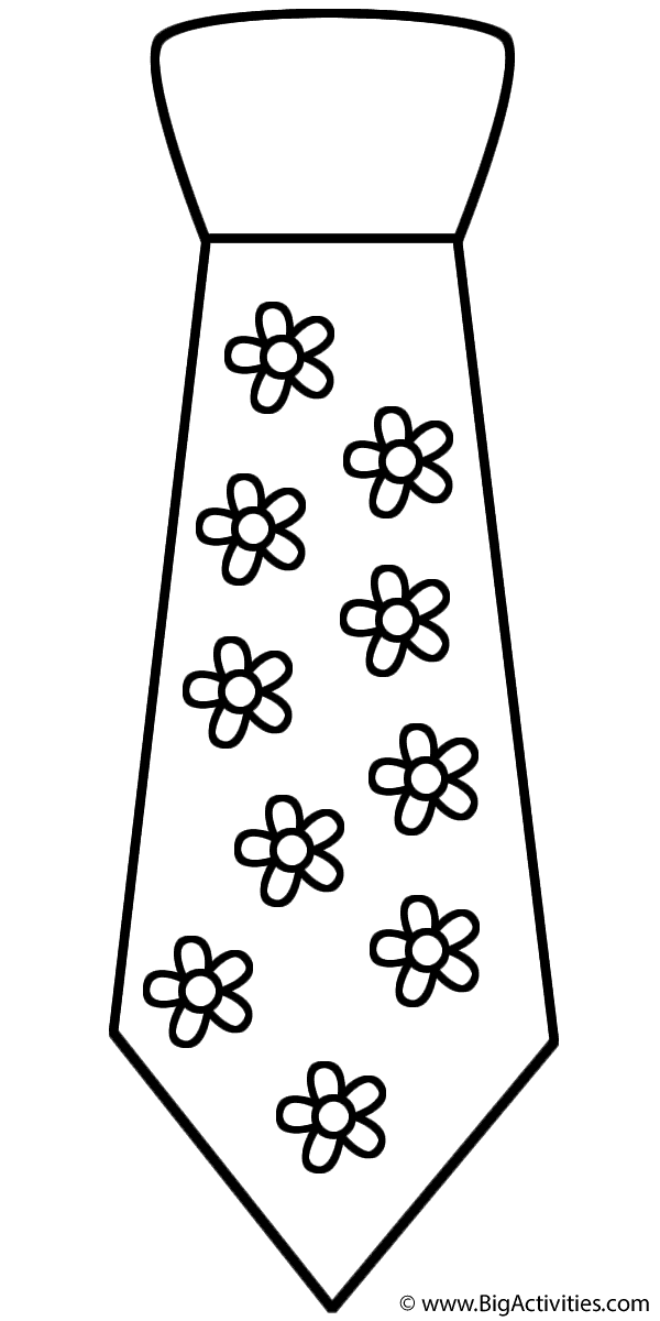 Coloring Pages Tie 9