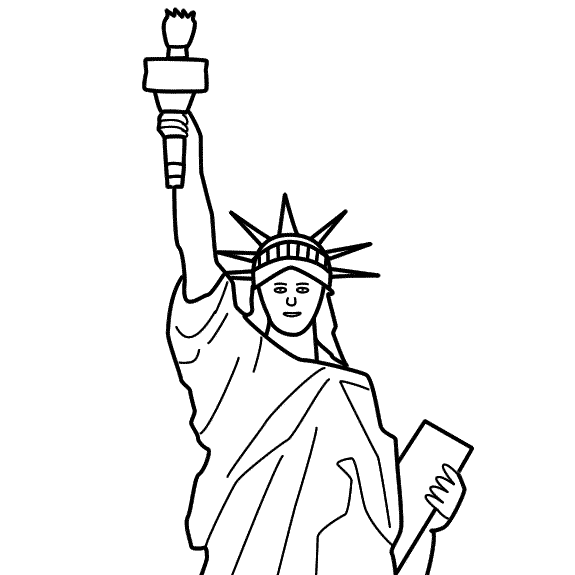 Statue of Liberty - Story Starters (Memorial Day)